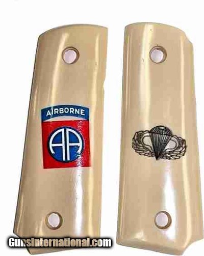 82nd Airborne Colt 1911 Officers Model Military Grips