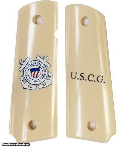 US Coast Guard Colt 1911 Military Grips