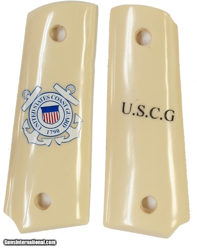US Coast Guard Colt 1911 Officers Model Grips