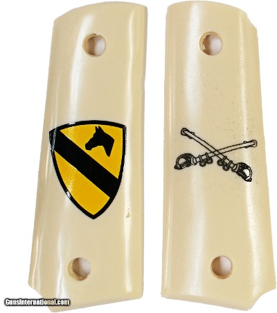 1st Cavalry Colt 1911 Officers Model Grips