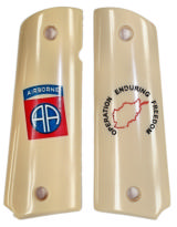 82nd Airborne Colt 1911 Afghanistan Military Grips - 1 of 2