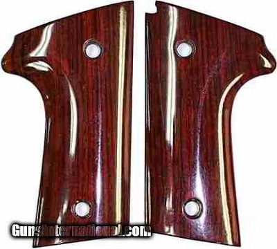 Colt New Agent DA Rosewood Grips