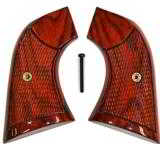Ruger Vaquero XR3-Red Cocobolo Rosewood Checkered Grips - 1 of 1
