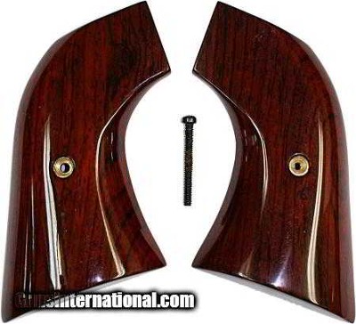 Ruger New Vaquero 2005 & 50th Anniv. Blackhawk .357 Cocobolo Rosewood Grips