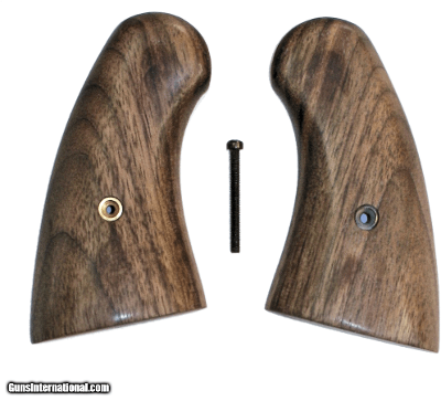 Colt DA Revolver Walnut Grips