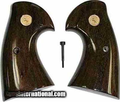 Colt I Frame Python Walnut Grips with Medallions