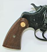 Colt New Service 1917 Walnut Checkered Grips W/Medallions - 2 of 2