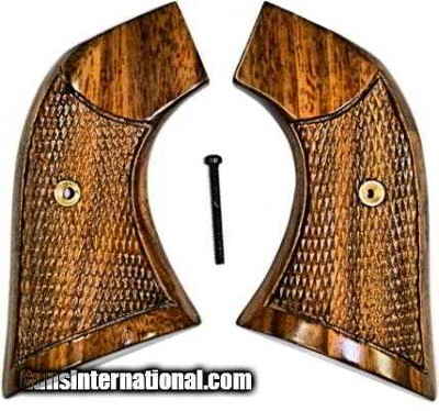 Ruger Vaquero XR3-Red Walnut Checkered Grips