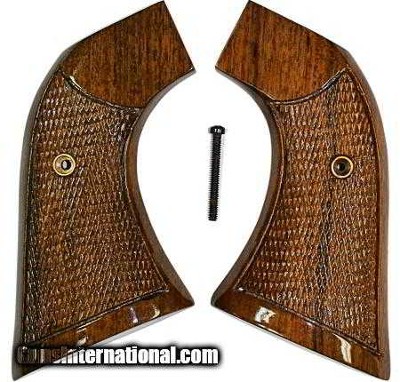 Ruger Super Blackhawk Walnut Checkered Grips