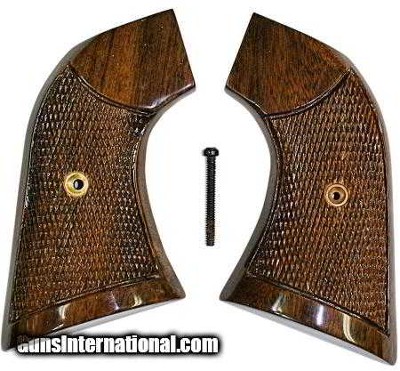Ruger New Vaquero 2005 XR3 & 50th Anniv. Blackhawk .357 Walnut Checkered Grips