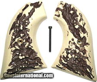 Colt Scout & Frontier Stag-Like Grips