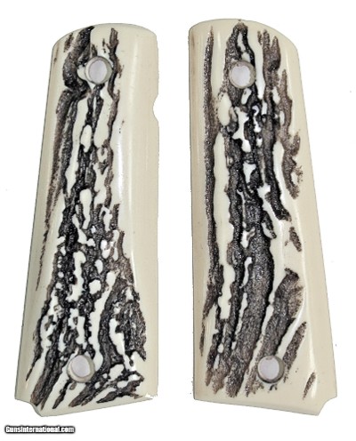 Colt 1911 Stag-Like Grips, Ambi Safety