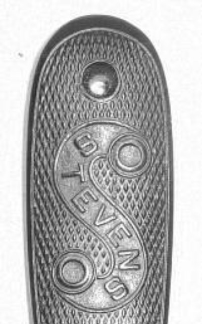 Stevens Buttplate, Large Scroll