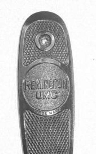 Remington UMC Buttplates, Models 12 & 141