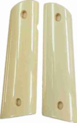 Colt 1911 Real Ivory Grips, Cut For Ambi Safety - 1 of 1