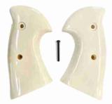 Real Ivory Presentation S&W "N" Frame Grips, Wrap Around - 1 of 1