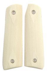 Ruger MKIII 22 Auto Real Ivory Checkered Grips - 1 of 1
