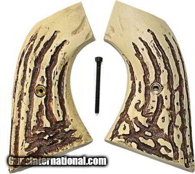 Colt Single Action Army Imitation Jigged Bone Grips