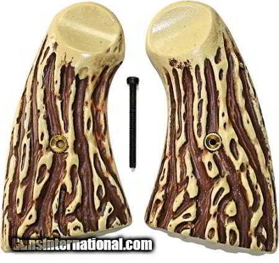 Colt Army Special Imitation Jigged Bone Grips