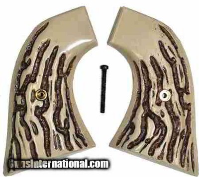 Colt SAA Imitation Jigged Bone Grips, 3rd Generation