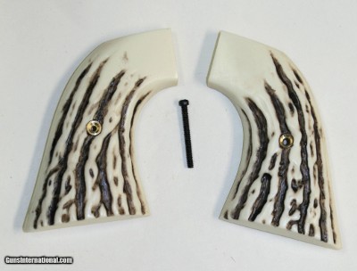 Uberti Old Model P 1873 SA Imitation Jigged Bone Grips