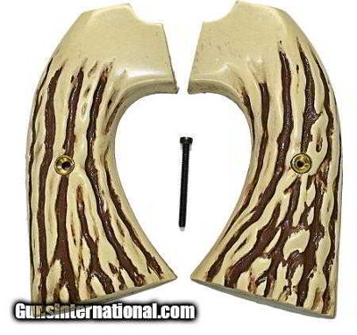 Beretta Stampede Bisley Imitation Jigged Bone Grips