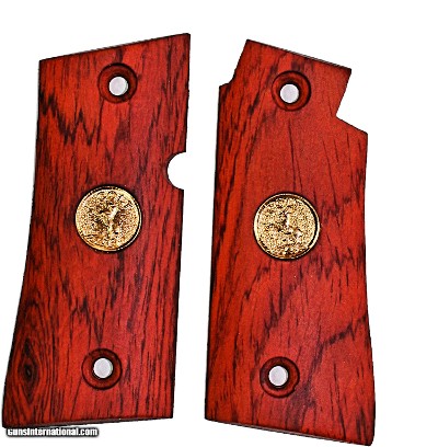 Colt Mustang or Colt Pocketlite Smooth Rosewood Grips