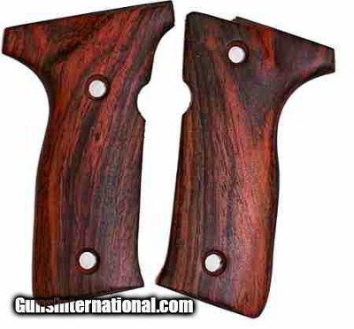 Beretta Cougar Model 8045 Rosewood Grips