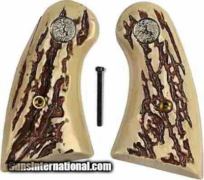 Colt Python, Small Panel, Stag-Like Grips