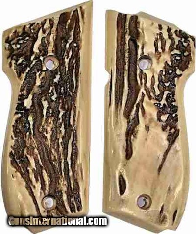 Smith & Wesson Models 39 & 52 Stag-Like Grips