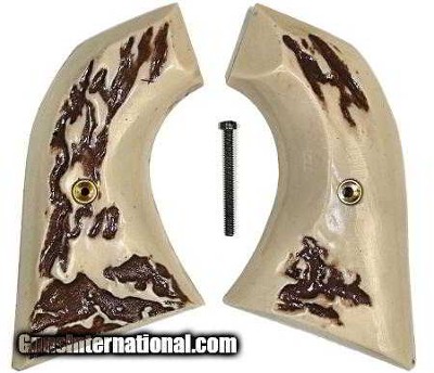 Ruger Single Six Revolver & Ruger Old Model XR-3 Stag-Like Grips