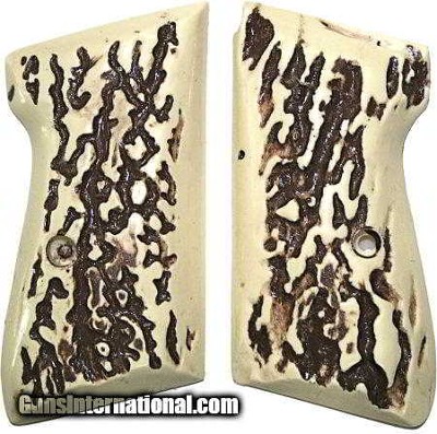 Walther PPK/S Stag-Like Grips, .380 & .32