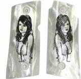 Colt Mustang & Pocketlite Pearl White Grips - 1 of 1