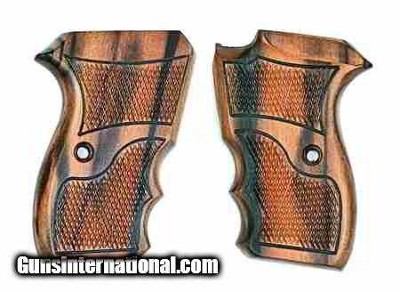 Bersa Thunder .380 Tigerwood Combat Grips