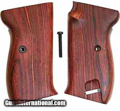 Walther P38 Auto German WWII Rosewood Grips