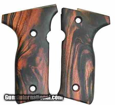 Beretta Cougar Model 8045 Tigerwood Grips