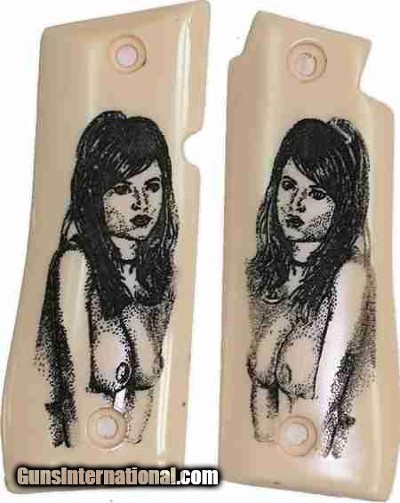 Colt Mustang & Pocketlite With Naked Lady