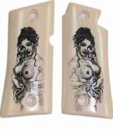 Colt Mustang & Pocketlite With Naked Lady - 1 of 1