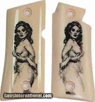 Colt Mustang & Pocketlite With Naked Lady