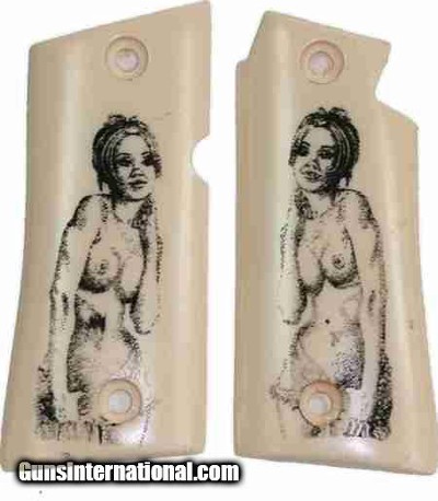 Colt Mustang & Pocketlite With Naked Lady