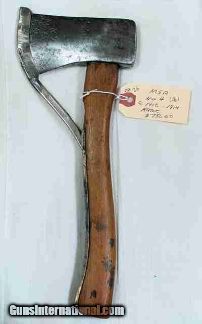 Marbles MSA No 4 Wood Handle Axe