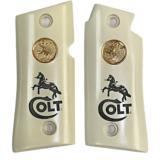 Colt Mustang/Pocketlite, Laser Engraved & Medallions - 1 of 1