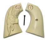 Colt SAA Grips With Steer & Medallions - 1 of 1