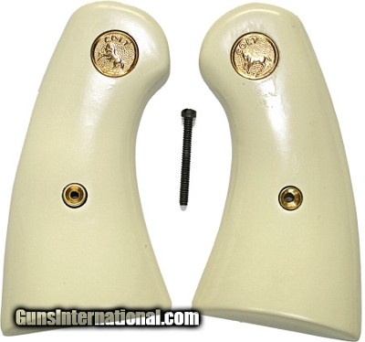 Colt 1917 New Service Grips or Colt 1909 Revolver Grips, With Medallions