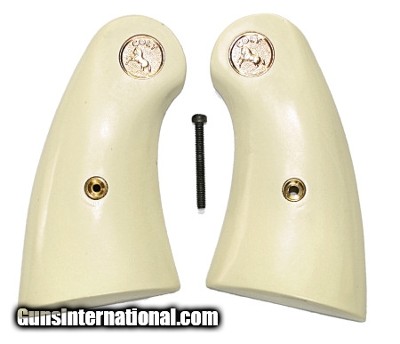 Colt Python I Frame Grips With Medallions