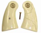 Colt Python I Frame Small Panel Grips With Medallions & Steer - 1 of 1