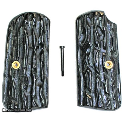Colt 1903 & 1908 Imitation Jigged Buffalo Horn Grips