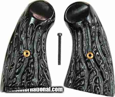 Colt Army Special Imitation Jigged Buffalo Horn Grips