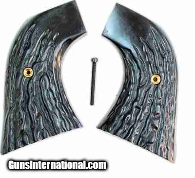 Ruger Vaquero XR3-Red Imitation Jigged Buffalo Horn Grips