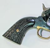 Remington 1858 Uberti Imitation Jigged Buffalo Horn Grips - 2 of 2